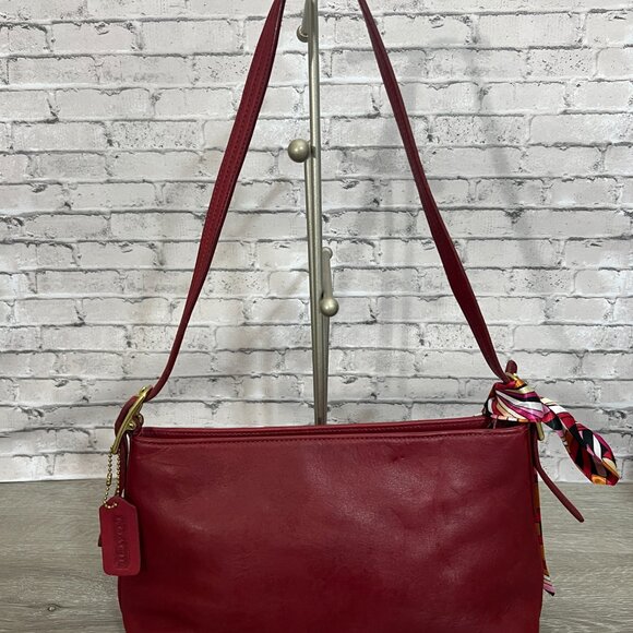 Coach Legacy F23-9861  Vintage Red Leather - Picture 3 of 7